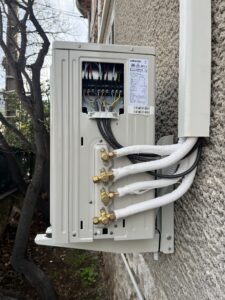 Installation d'une climatisation bi-spit